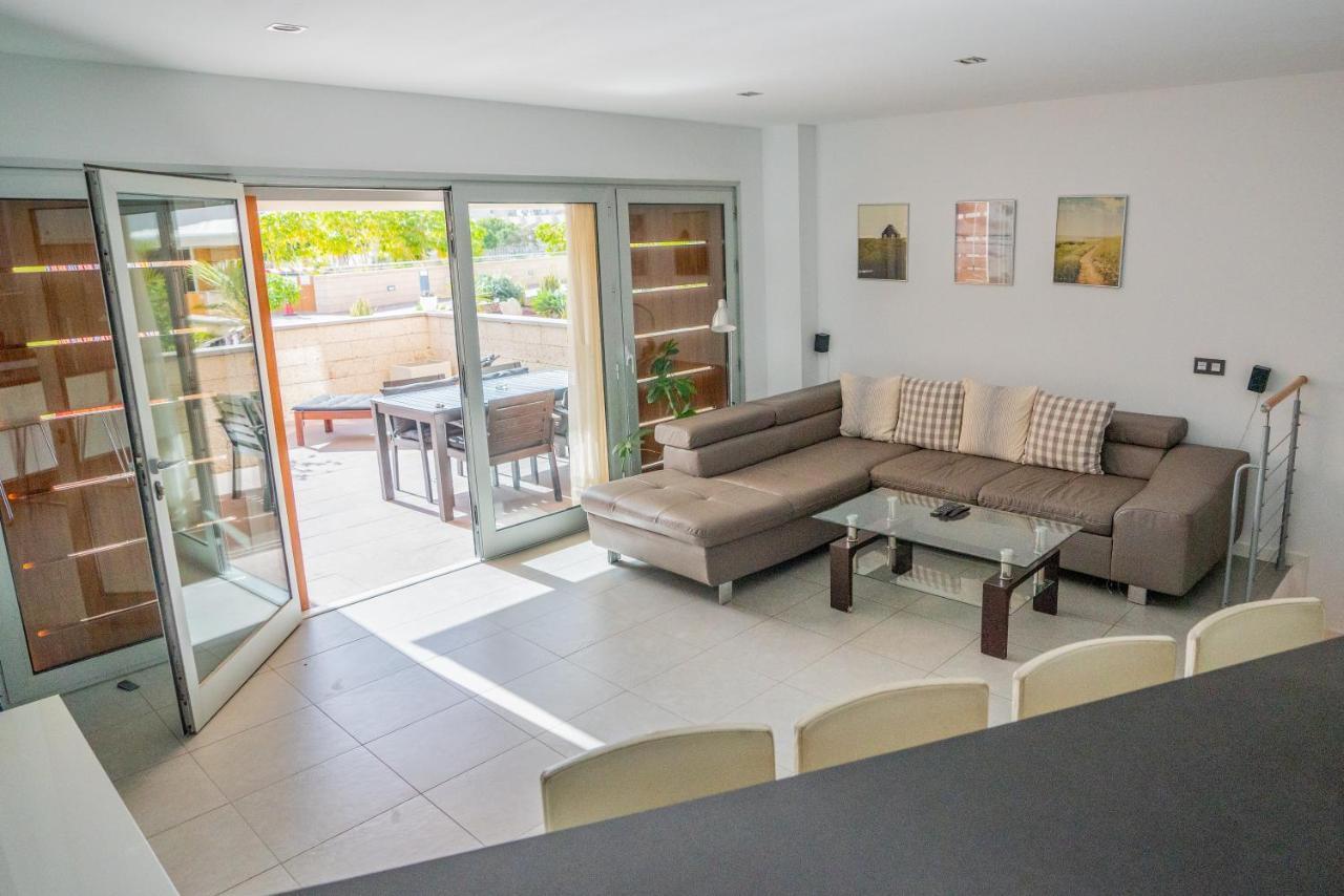 Modern Sea View Duplex With Parking El Médano Exterior foto