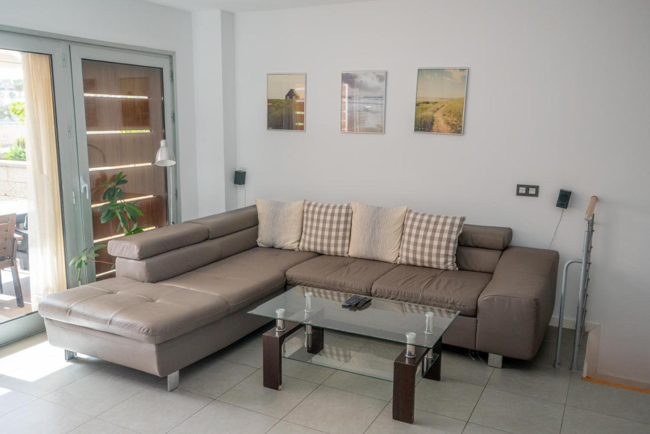 Modern Sea View Duplex With Parking El Médano Exterior foto